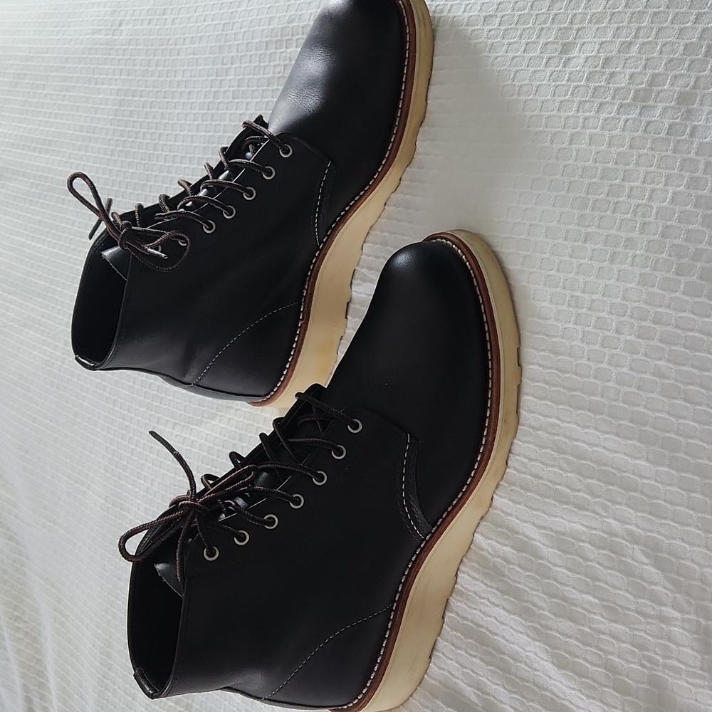 Red Wing Shoes Heritage 6 Inch Boots W9.5 Black - Picture 5 of 10